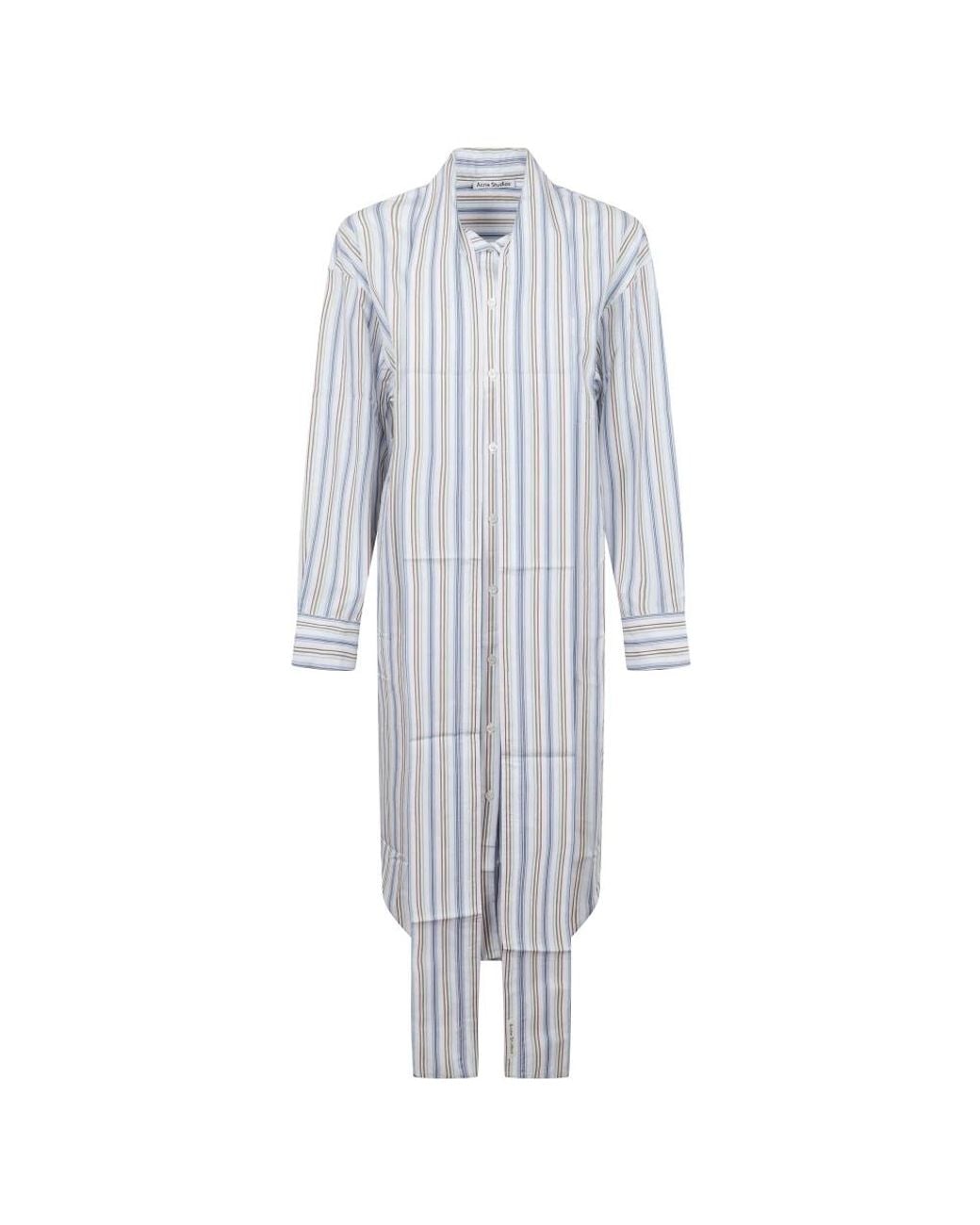 Acne Gray Shirt Dresses