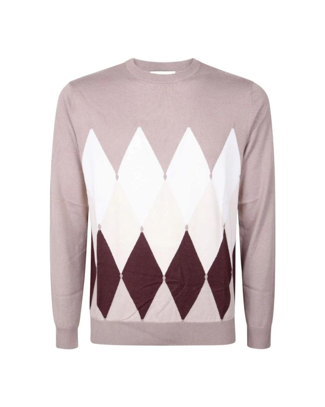 Ballantyne Purple Round-Neck Knitwear for men