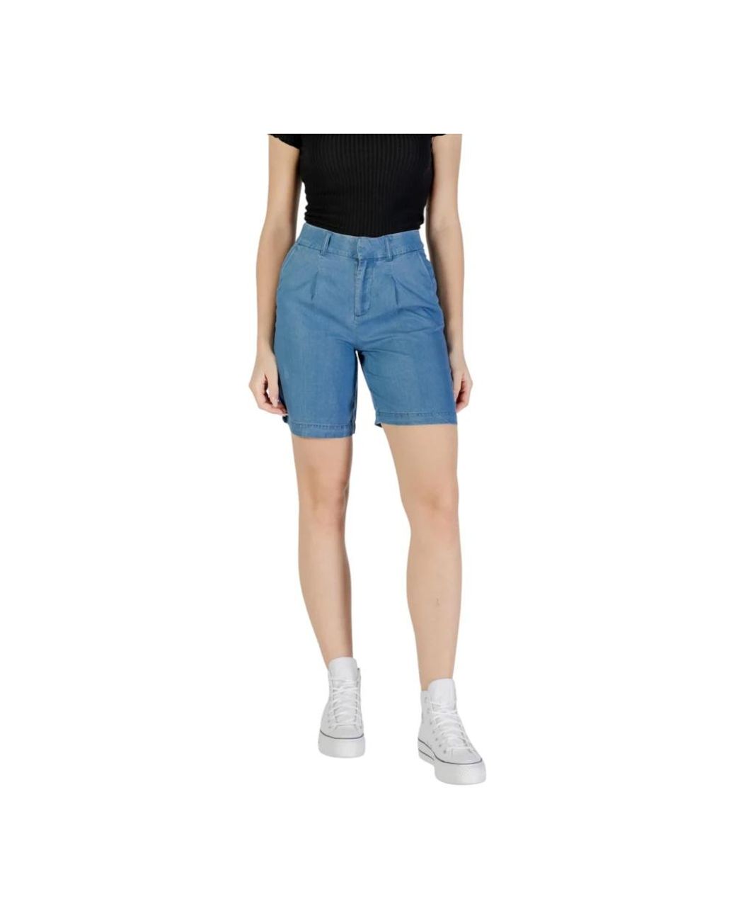 ONLY Blue Denim Shorts