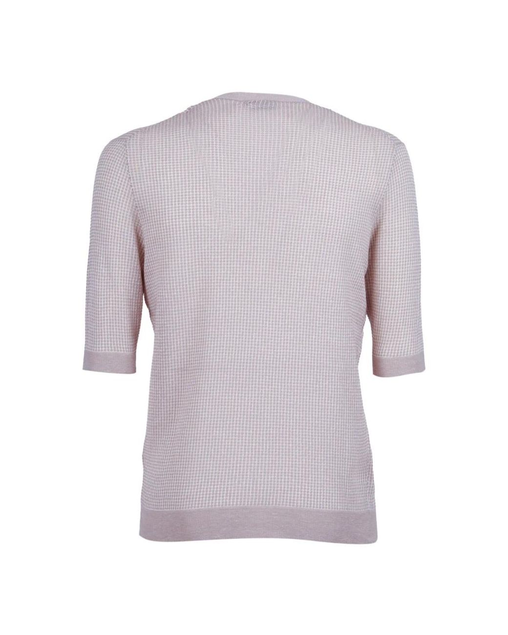 Ballantyne Purple Round-Neck Knitwear
