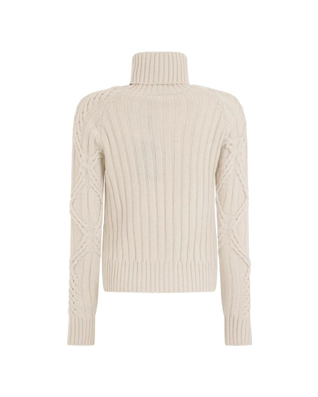 Moorer White Cashmere Knitwear