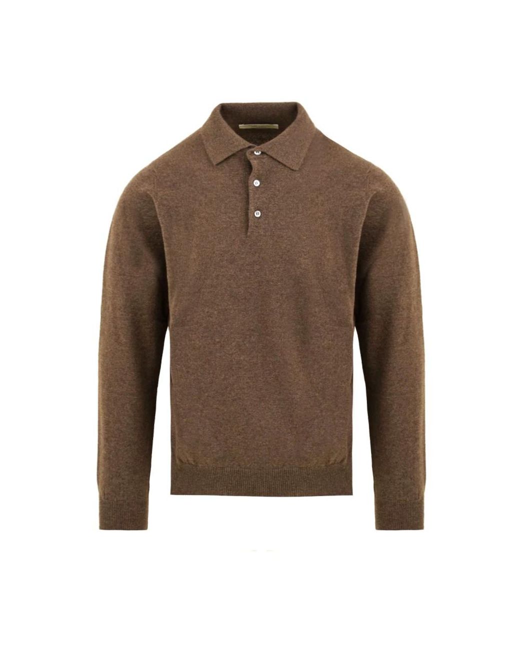 FILIPPO DE LAURENTIIS Brown Cashmere Knitwear for men