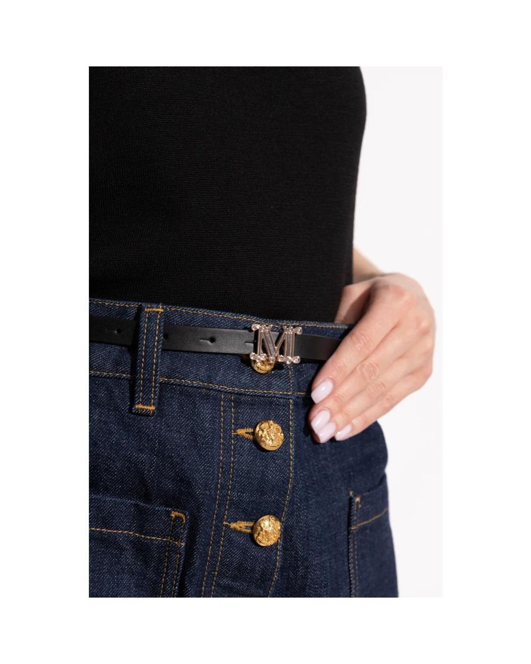 Max Mara Black Belts