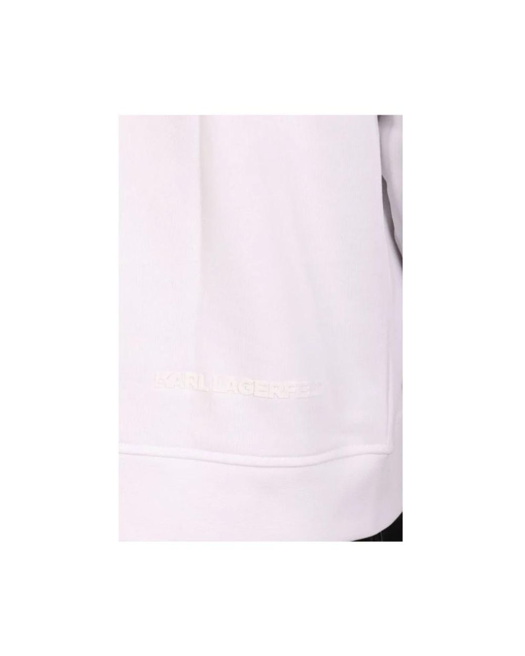 Karl Lagerfeld White Hoodies for men