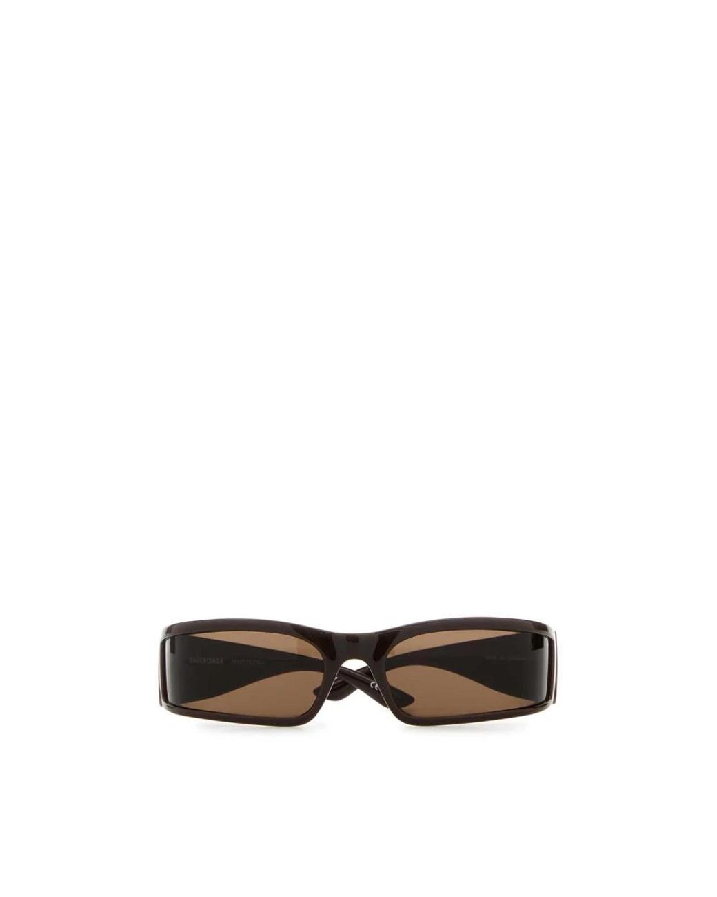 Balenciaga Brown Sunset Rectangle Sonnenbrille