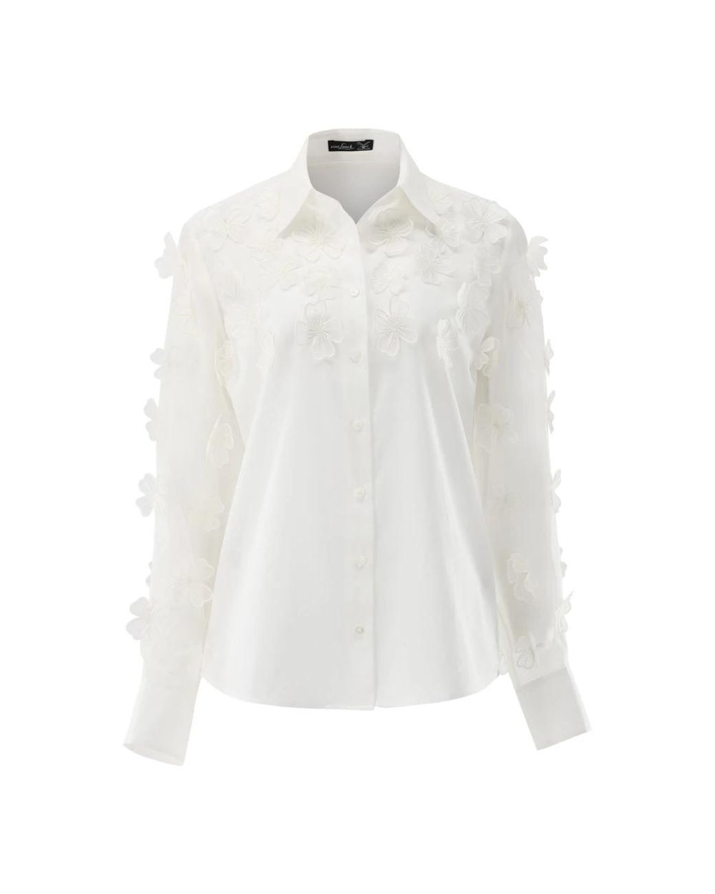 Van Laack Cellya Blouse in het White