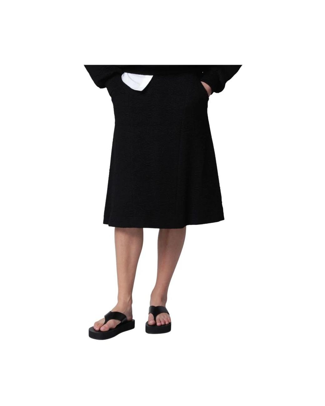 Dries Van Noten Husosy Rok in het Black