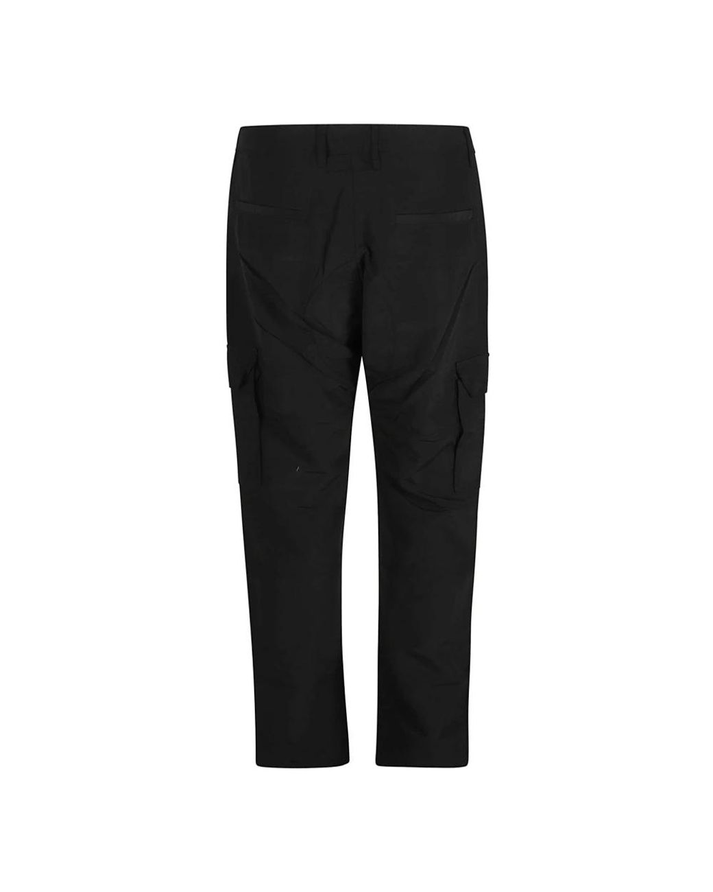 Marcelo Burlon Black Straight Trousers for men