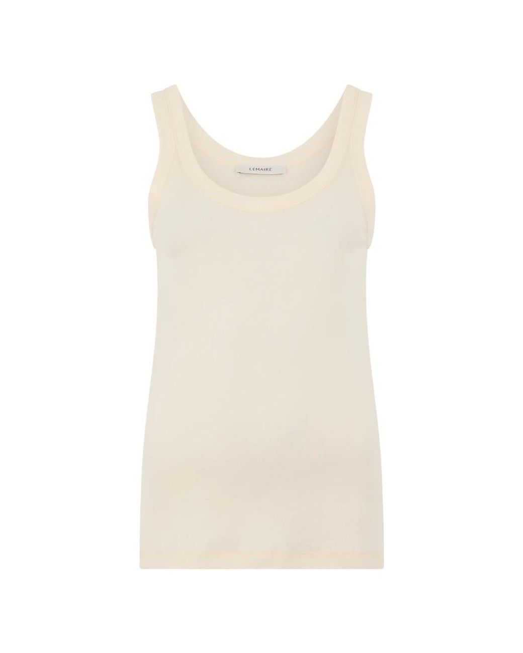 Lemaire Natural Sleeveless Tops