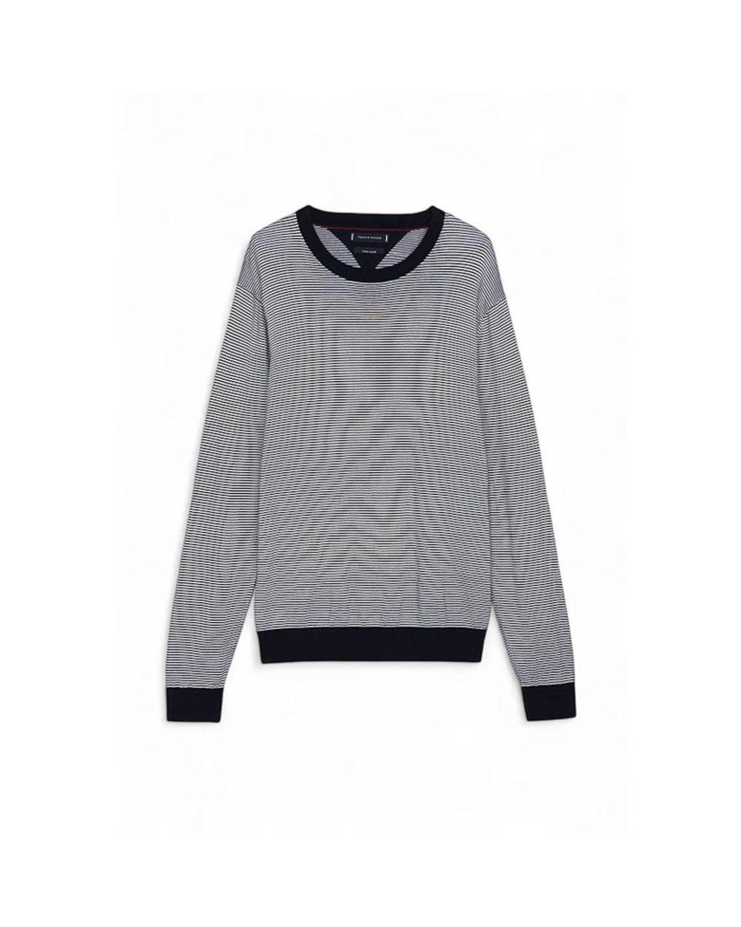 Tommy Hilfiger Gray Round-Neck Knitwear for men