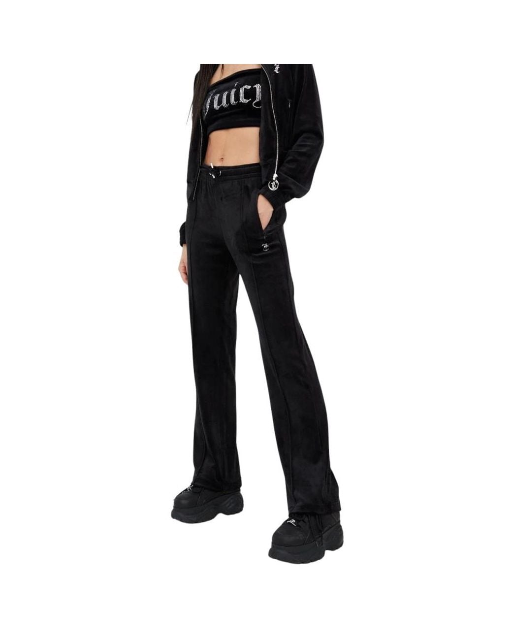 Sweatpants Juicy Couture de color Black