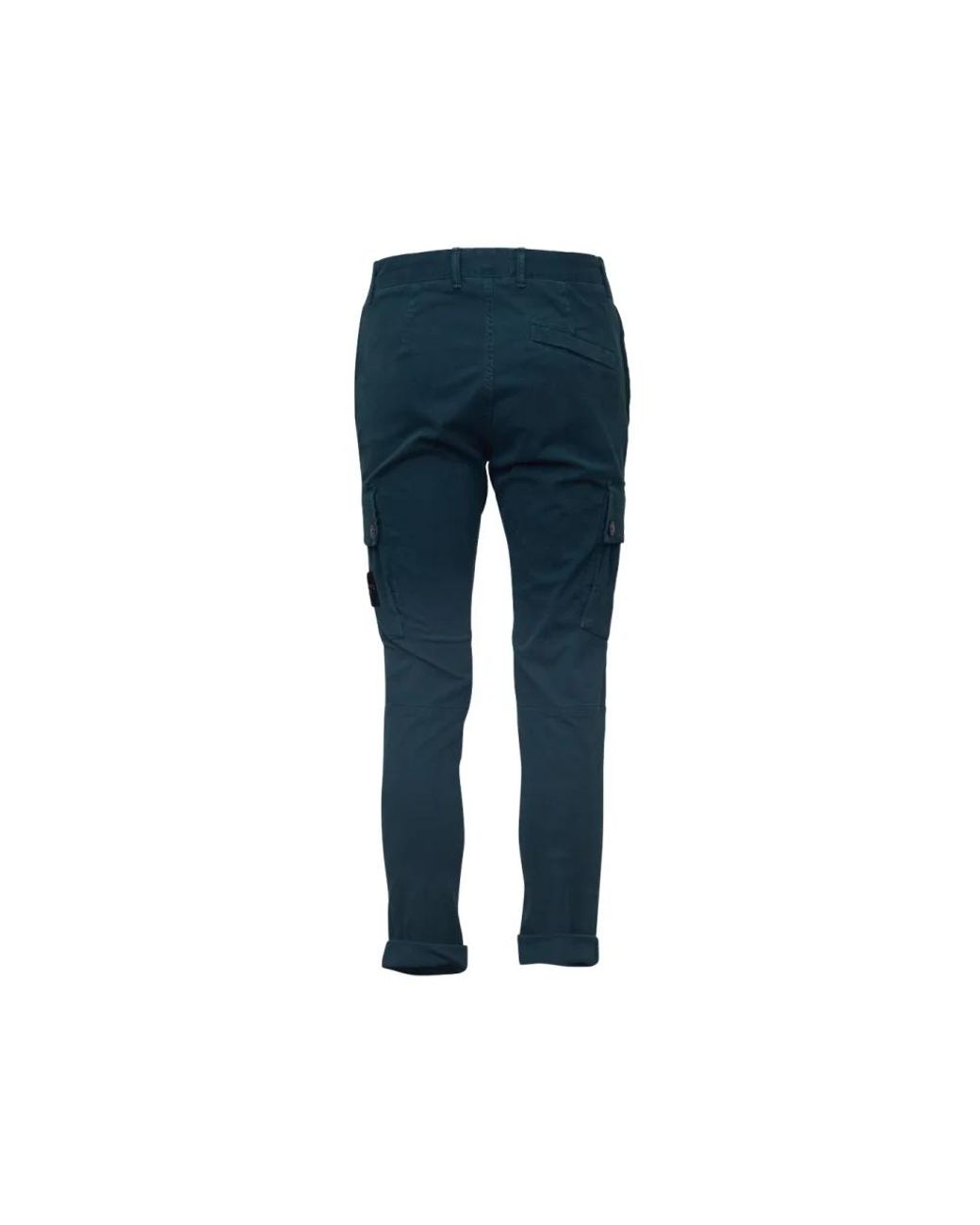 Stone Island Blue Slim-Fit Trousers for men