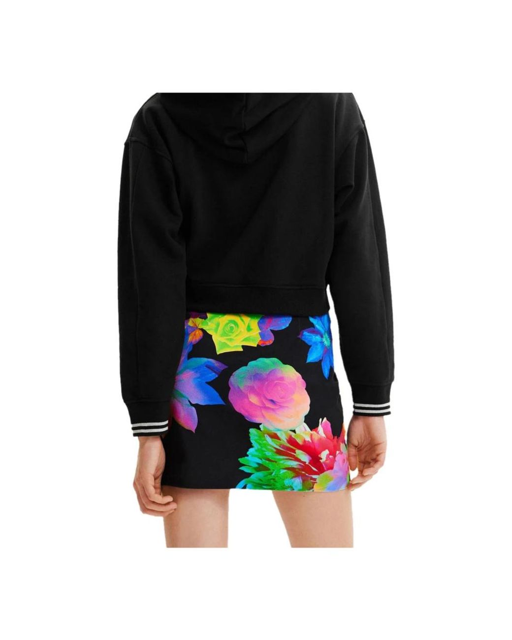 Desigual Black Short Skirts