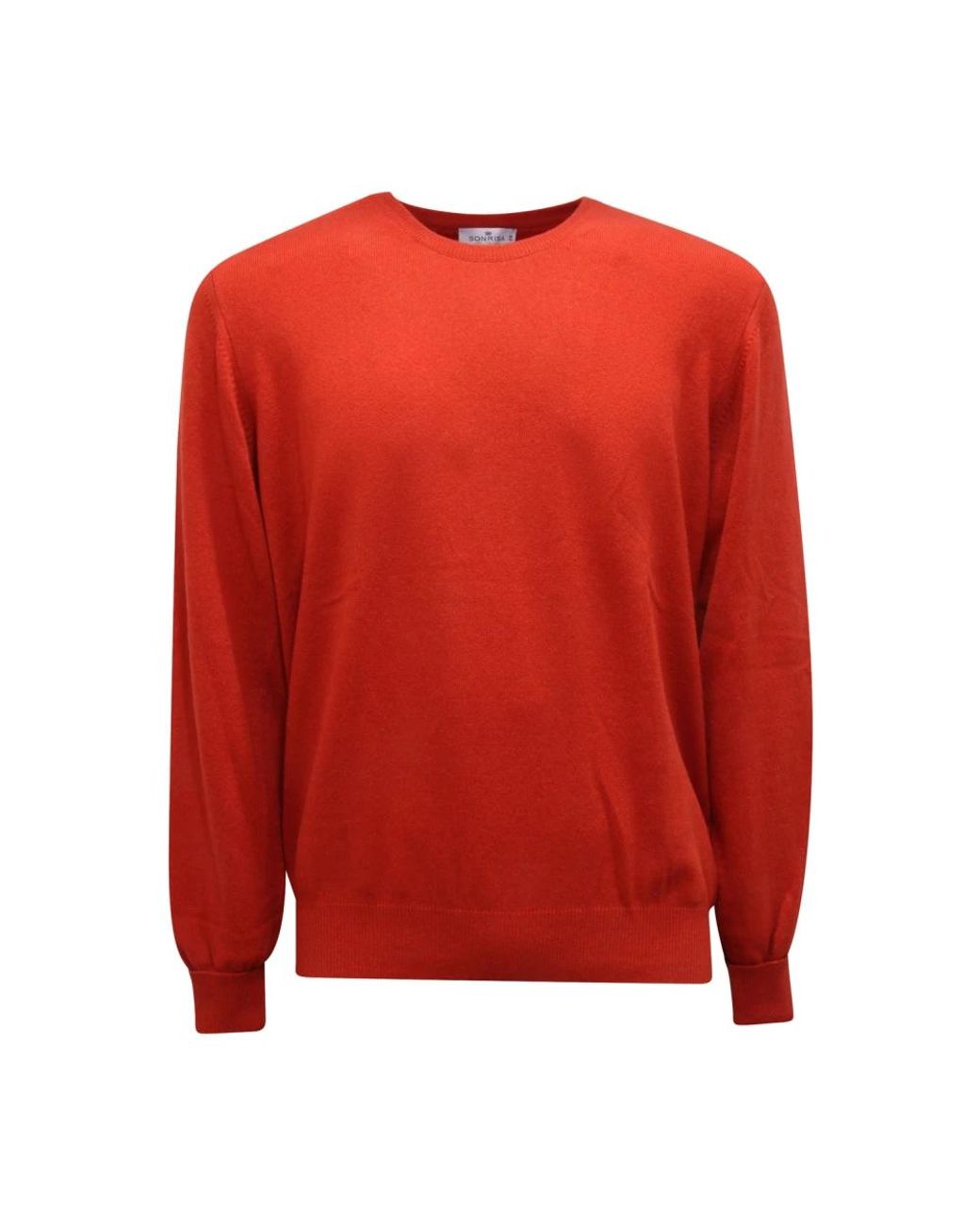 Sonrisa Red Cashmere Knitwear for men