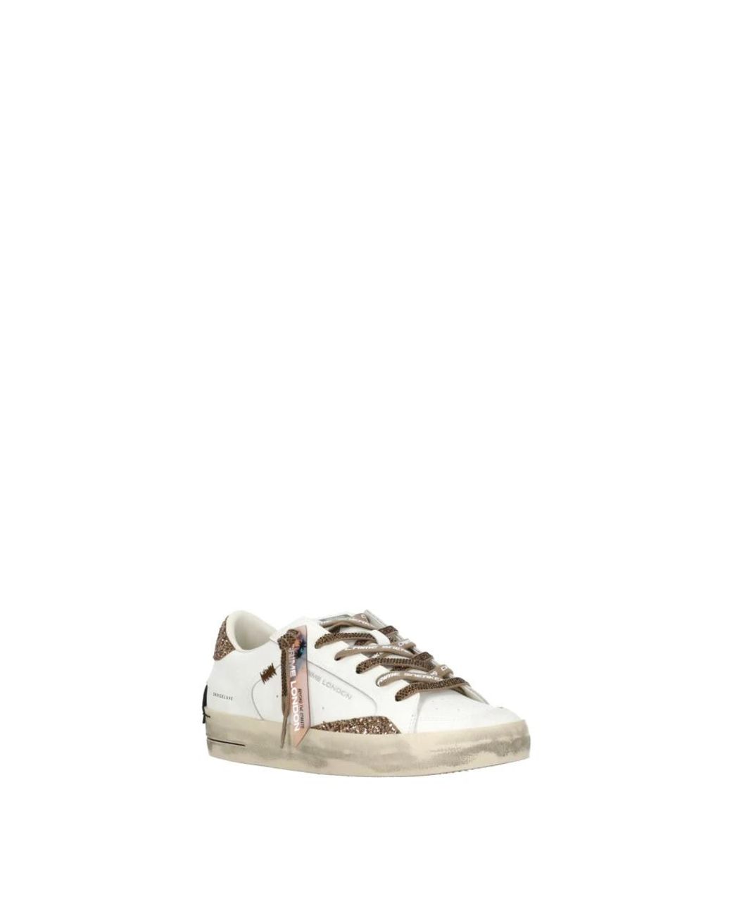 Crime London White Sneakers