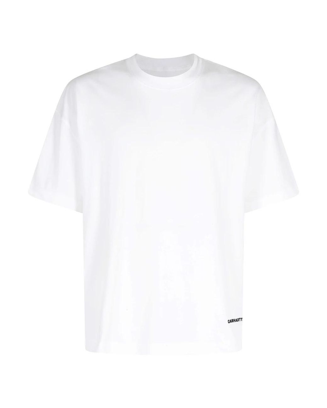 Carhartt Link Script T-Shirt in het White voor heren