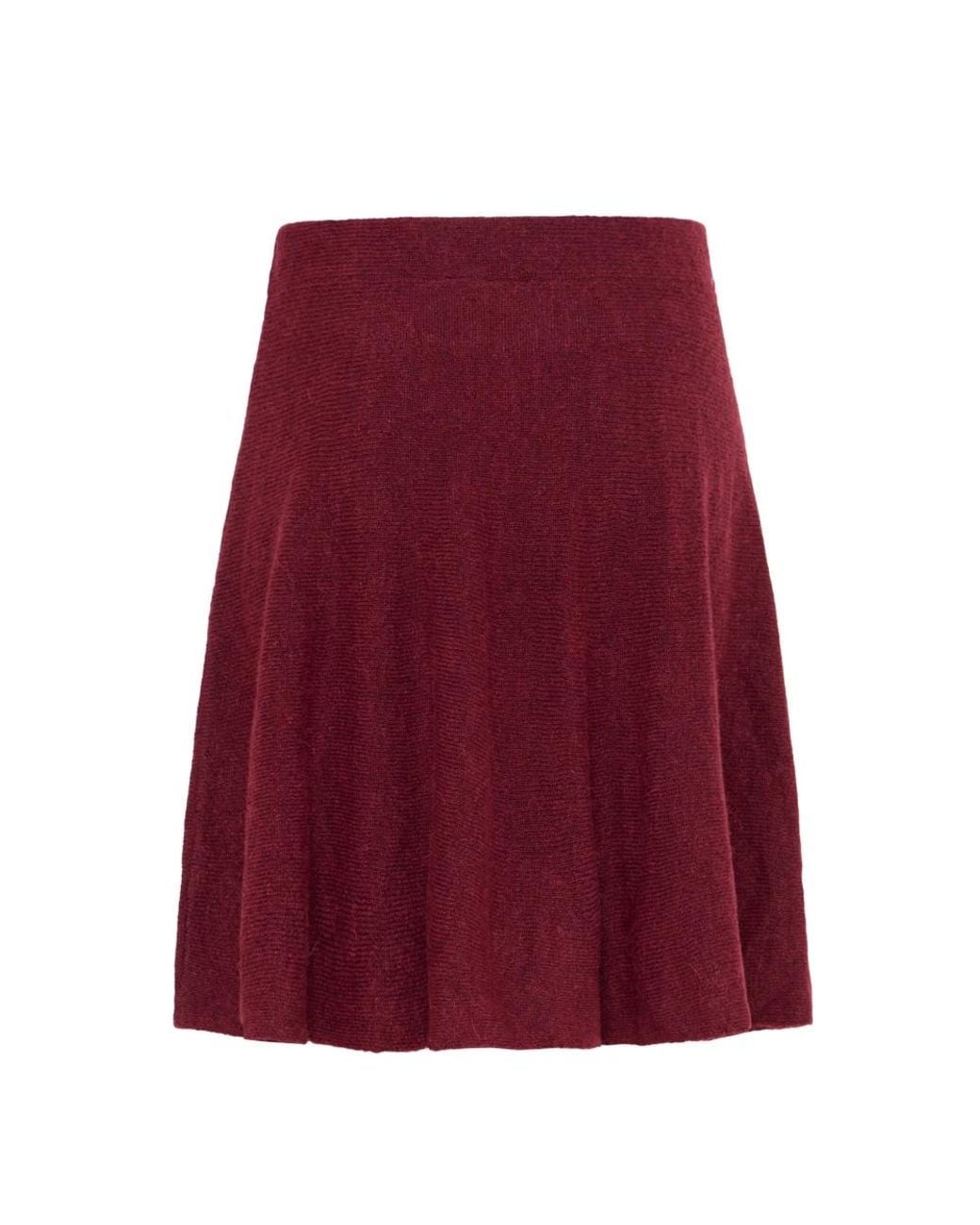 Short Skirts Ichi de color Red