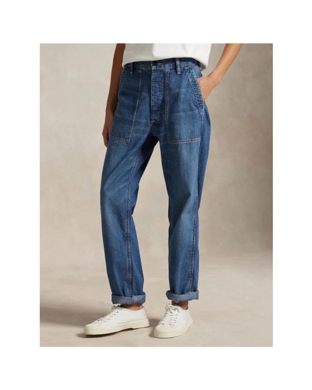 Polo Ralph Lauren Blue Straight Fit Jeans