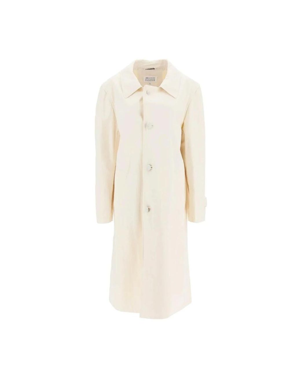 Maison Margiela Natural Single-Breasted Coats