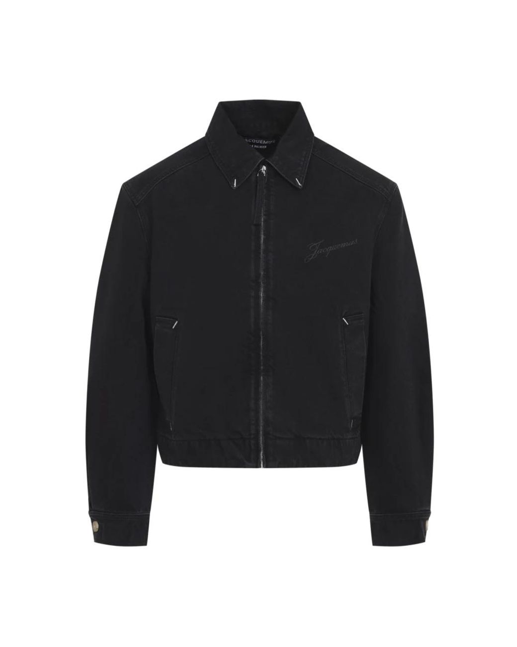 Jacquemus Black Denim Jackets for men