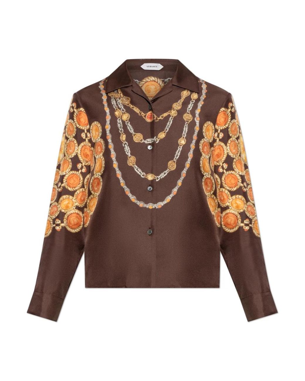 Versace Brown Shirts