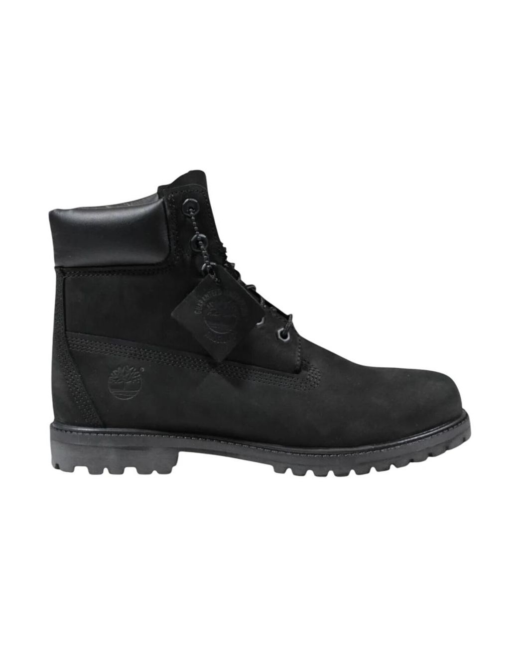 Timberland Black Lace-Up Boots