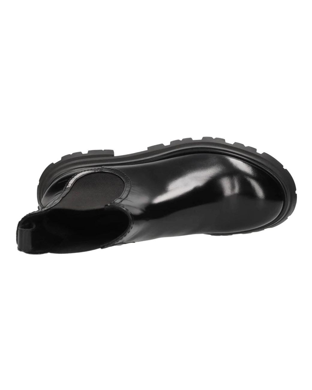 McQueen Black Chelsea Boots