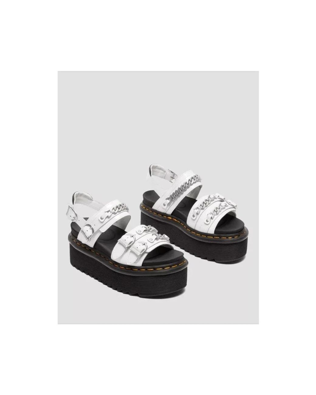 Dr. Martens Black Wedges