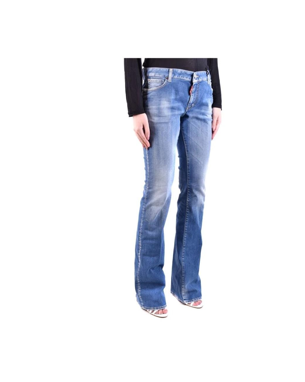 DSquared² Blue Straight Jeans