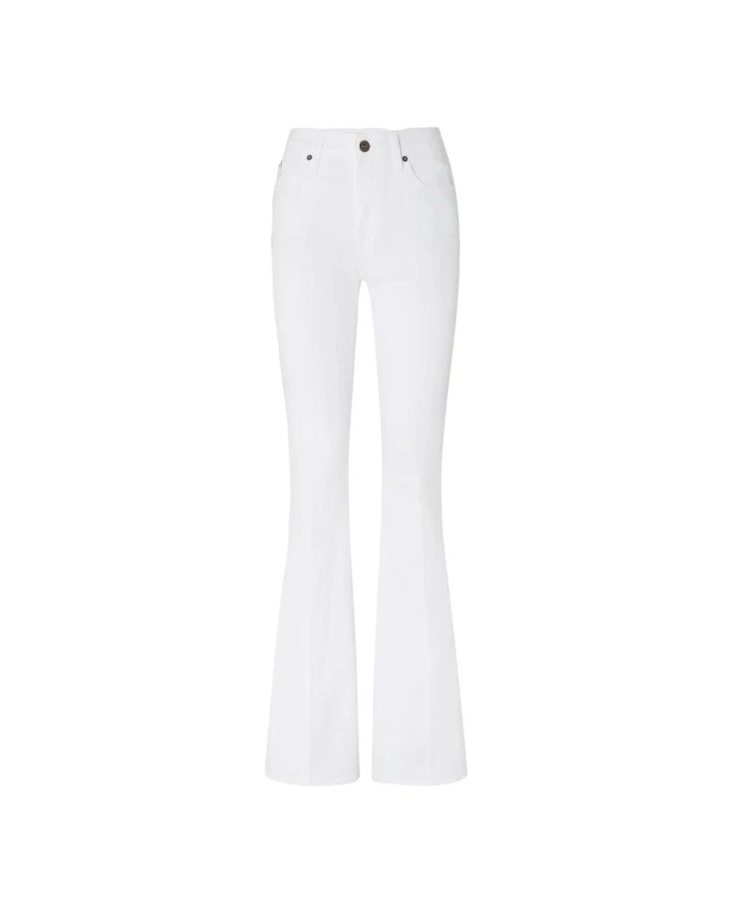 Jacob Cohen White Flare Jeans