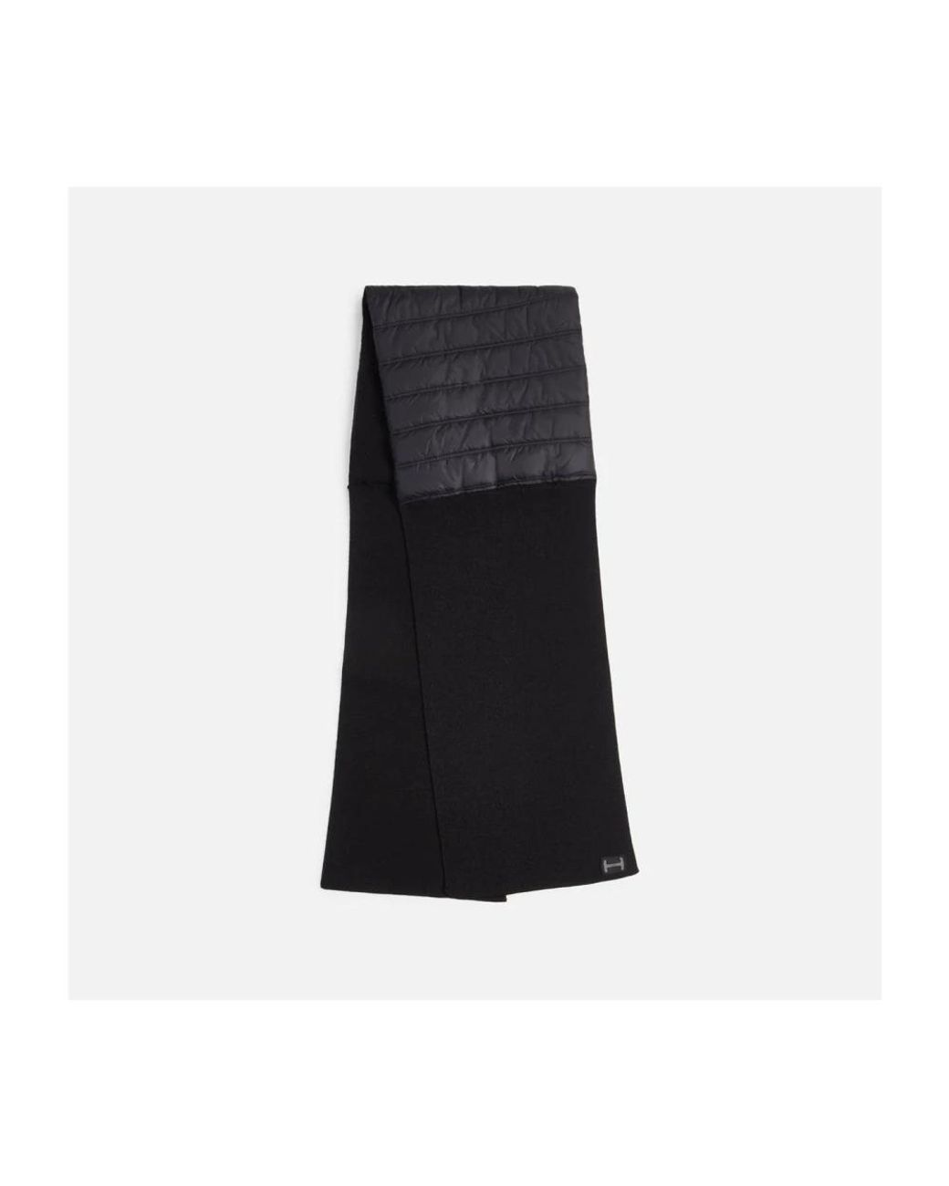 Hogan Black Winter Scarves for men