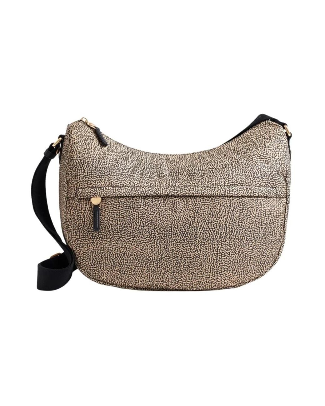 Borbonese Gray Shoulder Bags