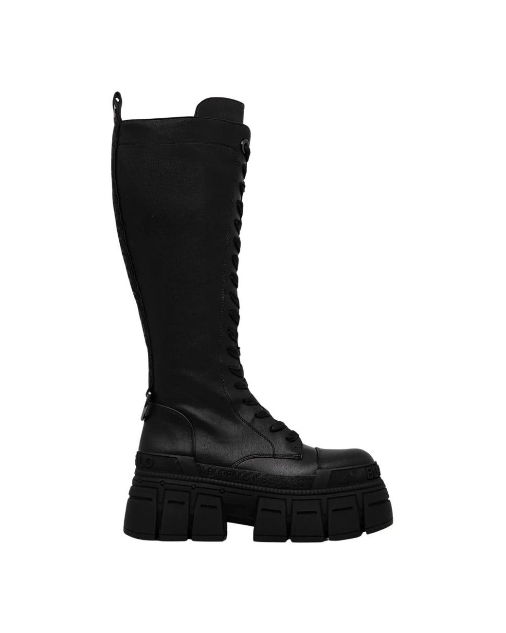 Buffalo Black Gospher Lace Up Hi