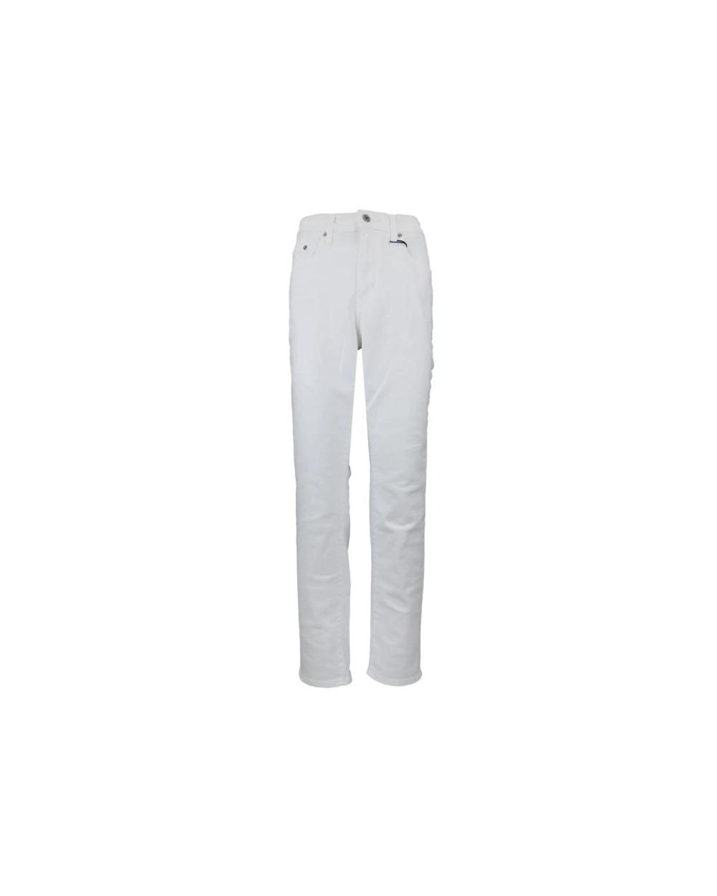 Levi's Jeans Donna Cerniera, Bottone in het White