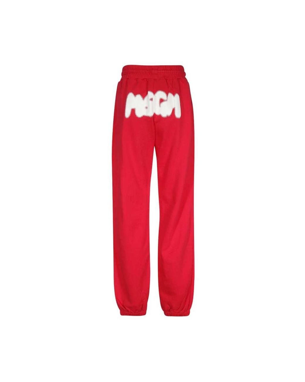 MSGM Red Sweatpants