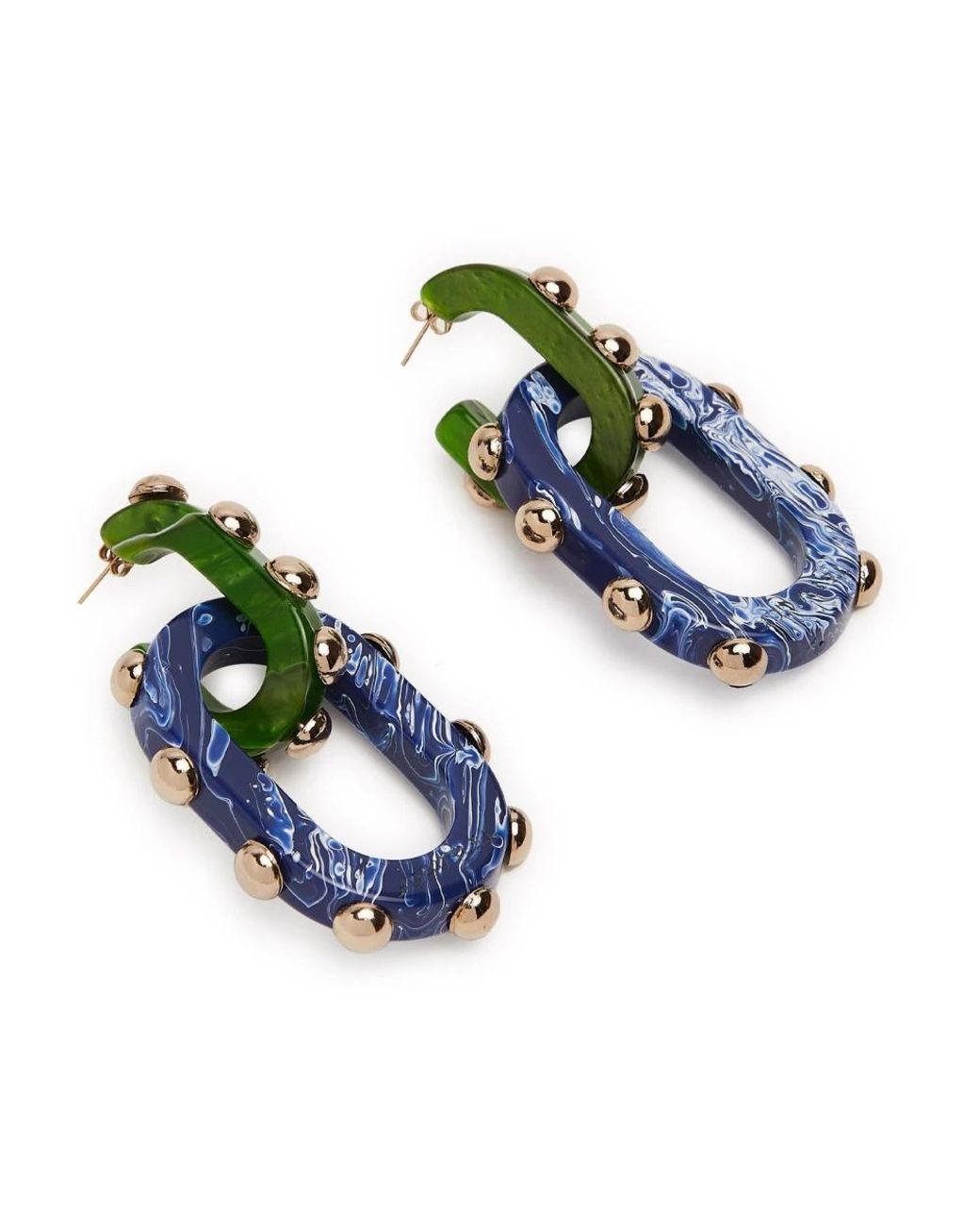 Earrings di LaDoubleJ in Blue