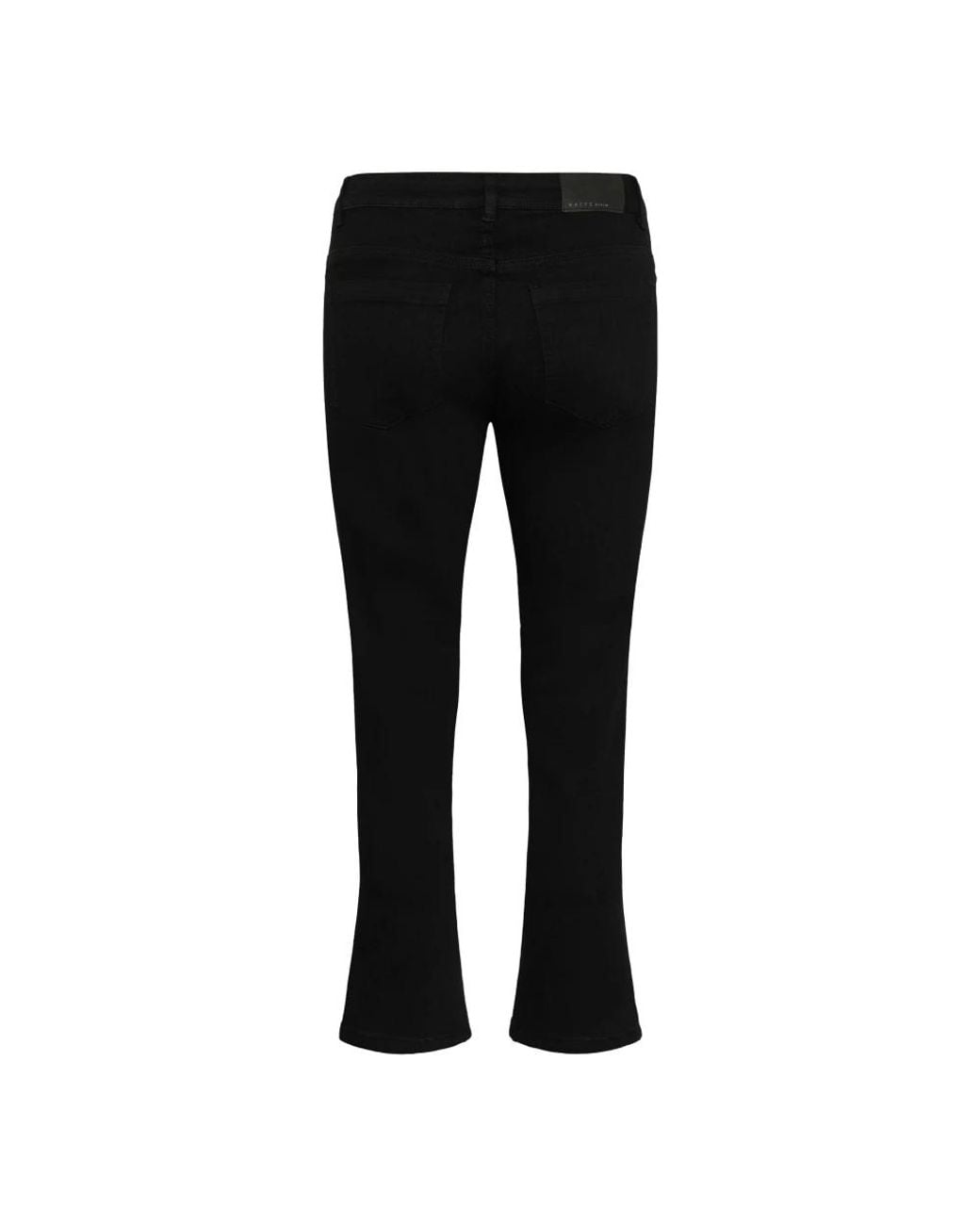 Cropped Jeans Kaffe de color Black