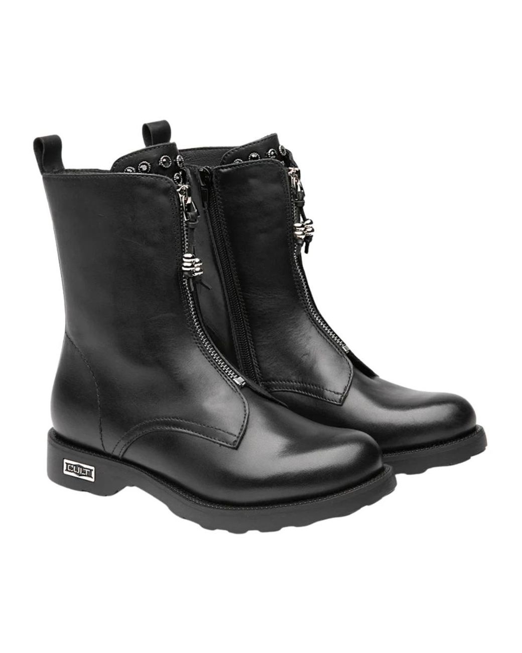 Cult Black Ankle Boots