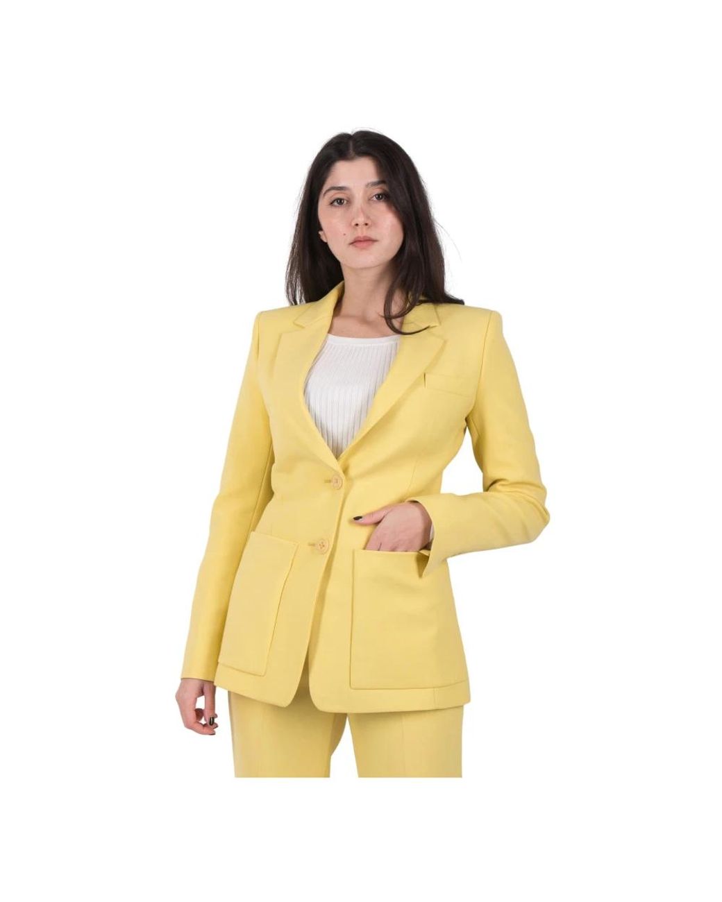 Dorothee Schumacher Yellow Blazers