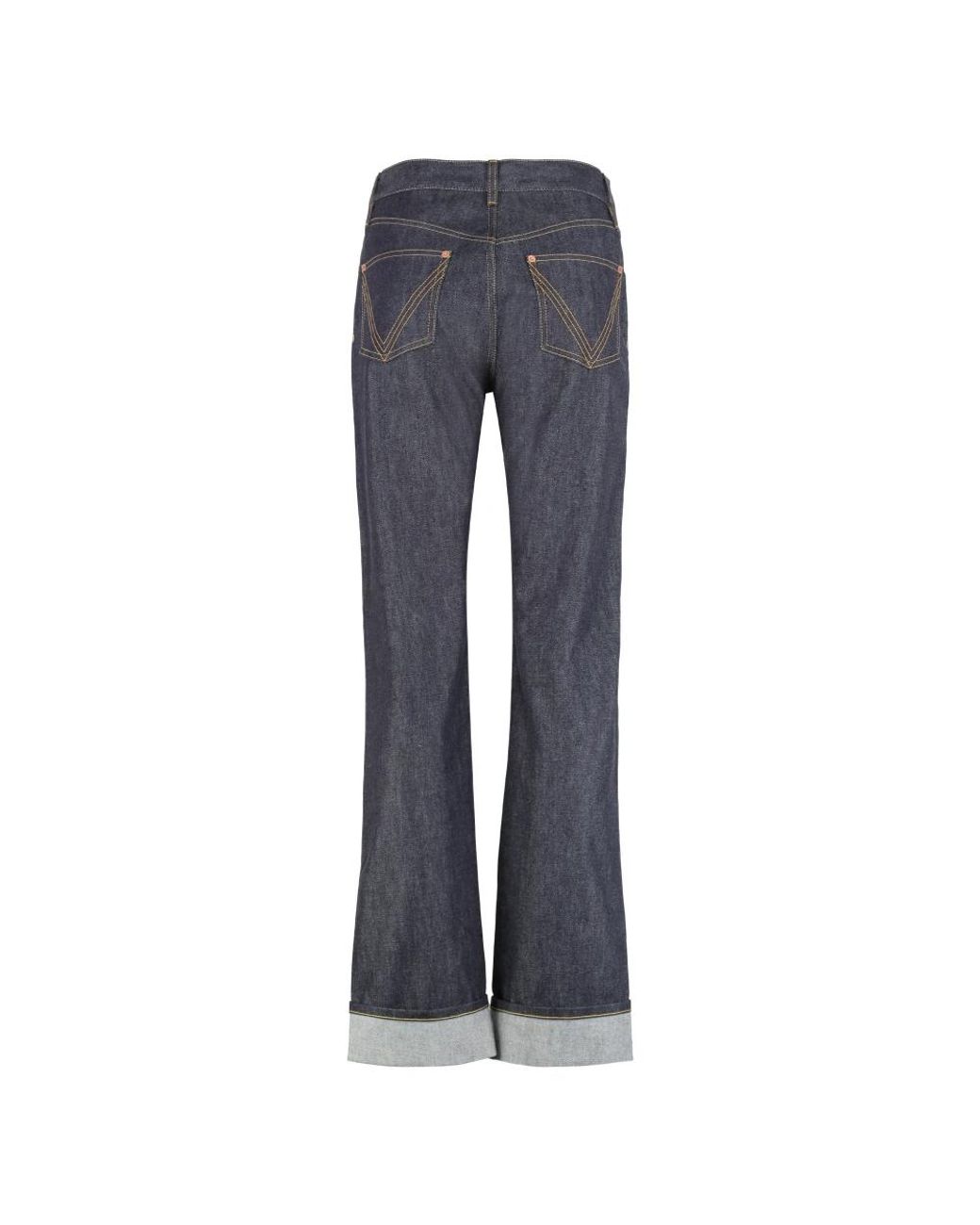 Bottega Veneta Gray Boot-Cut Jeans