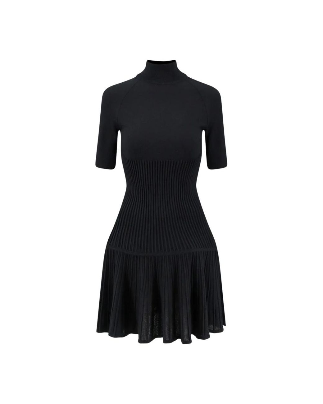 Alaïa Black Knitted Dresses