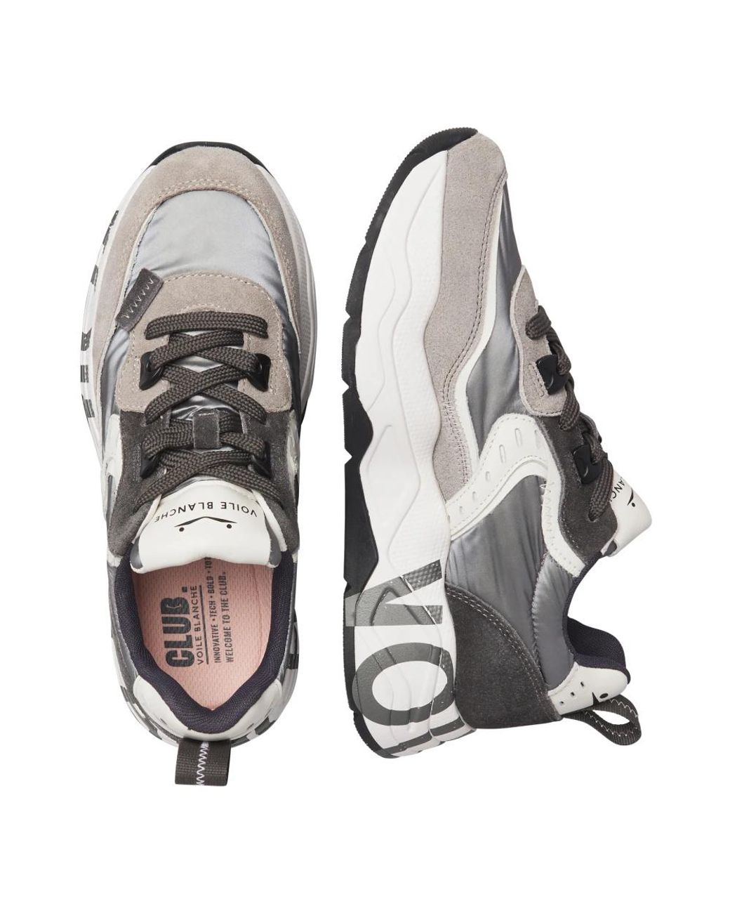 Voile Blanche Gray Sneakers