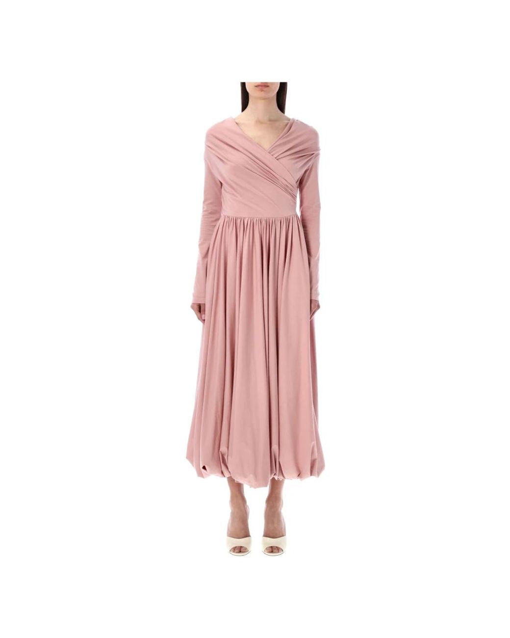 Philosophy Di Lorenzo Serafini Pink Midi Dresses
