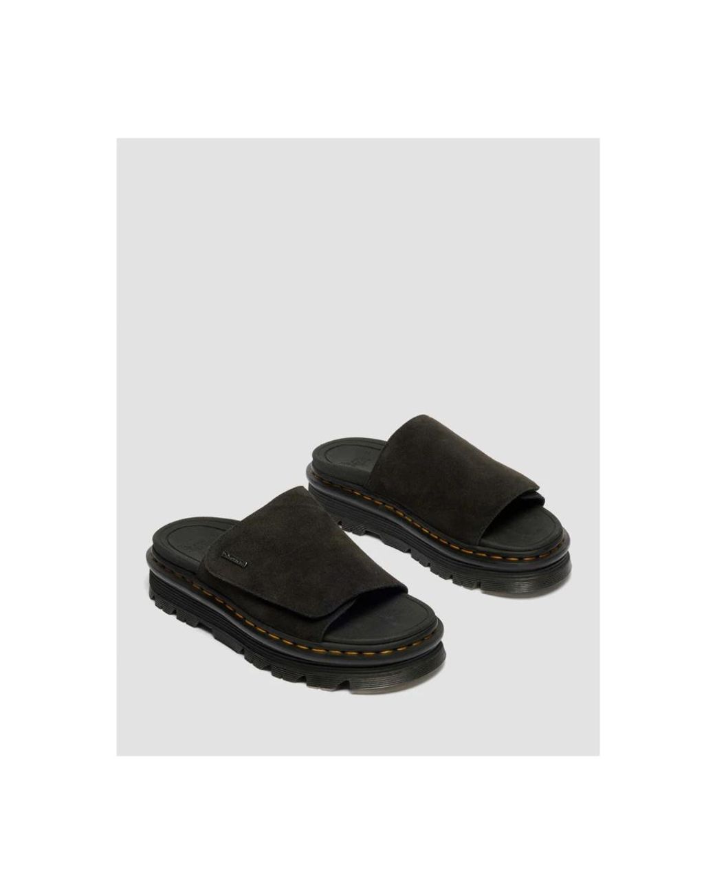 Dr. Martens Black Sliders