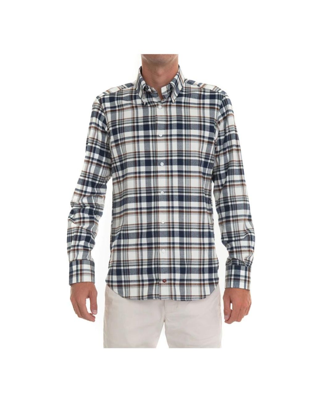 Carrel Blue Casual Shirts for men