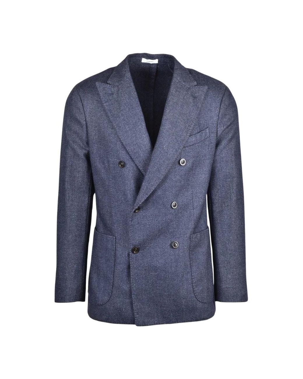 Boglioli Blue Blazers for men