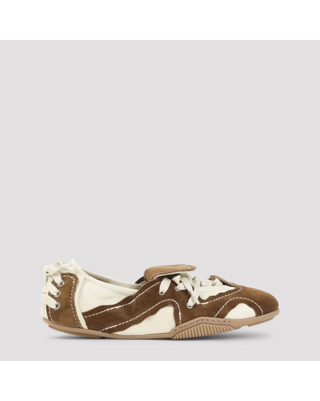 Acne Brown Laced Shoes