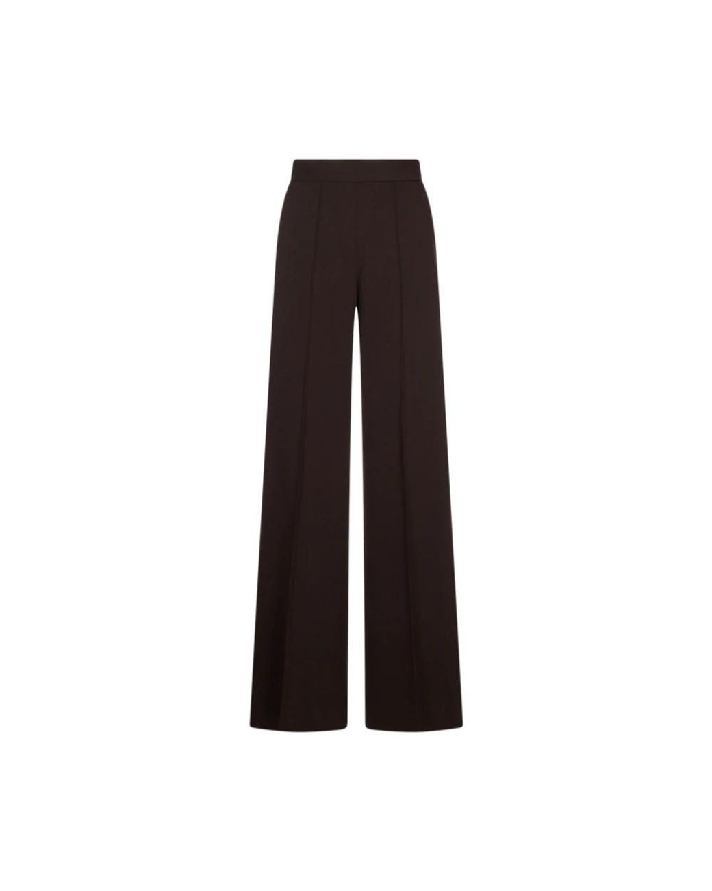 Agnona Brown Wide Trousers