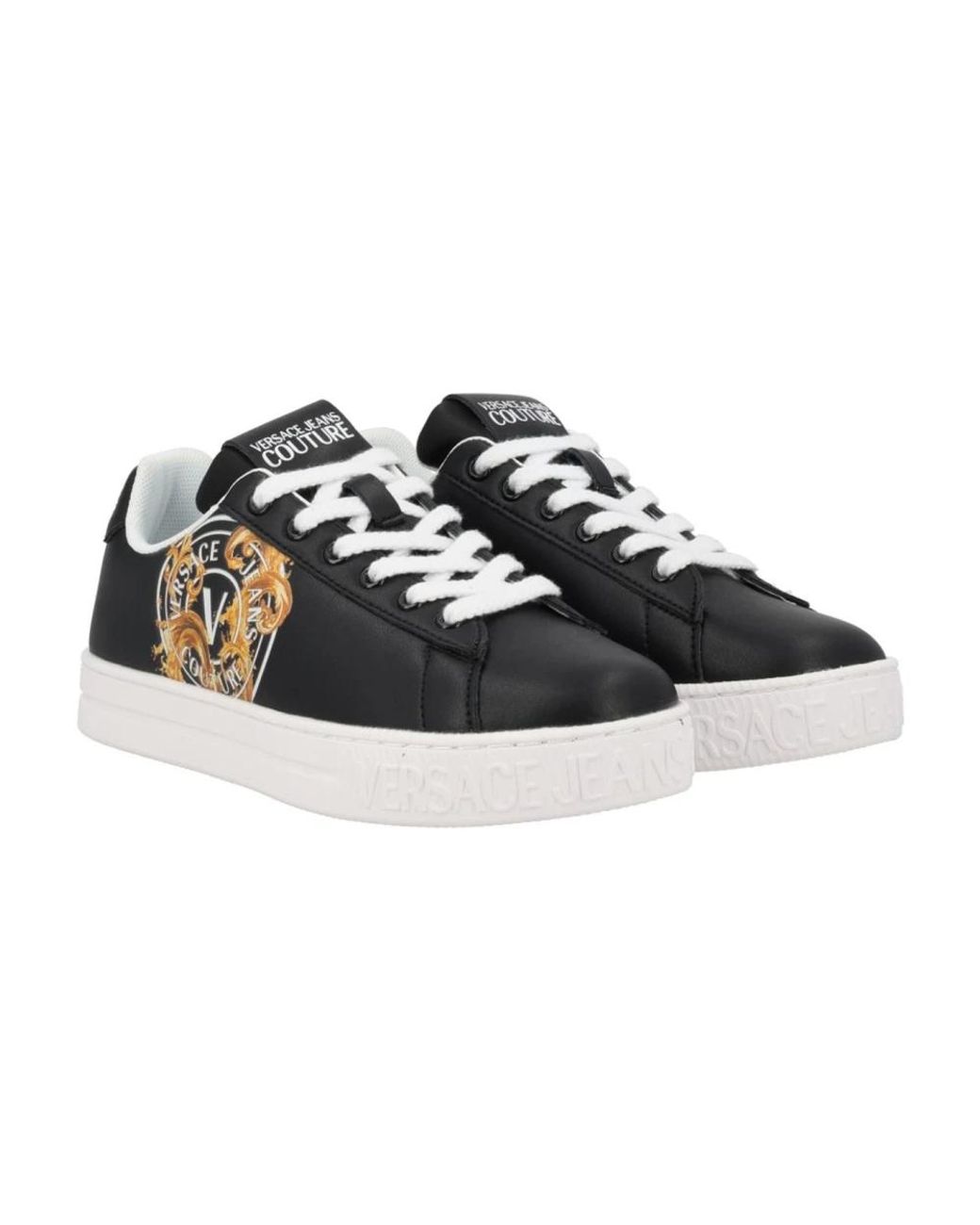 Versace Jeans Couture Black Sneakers