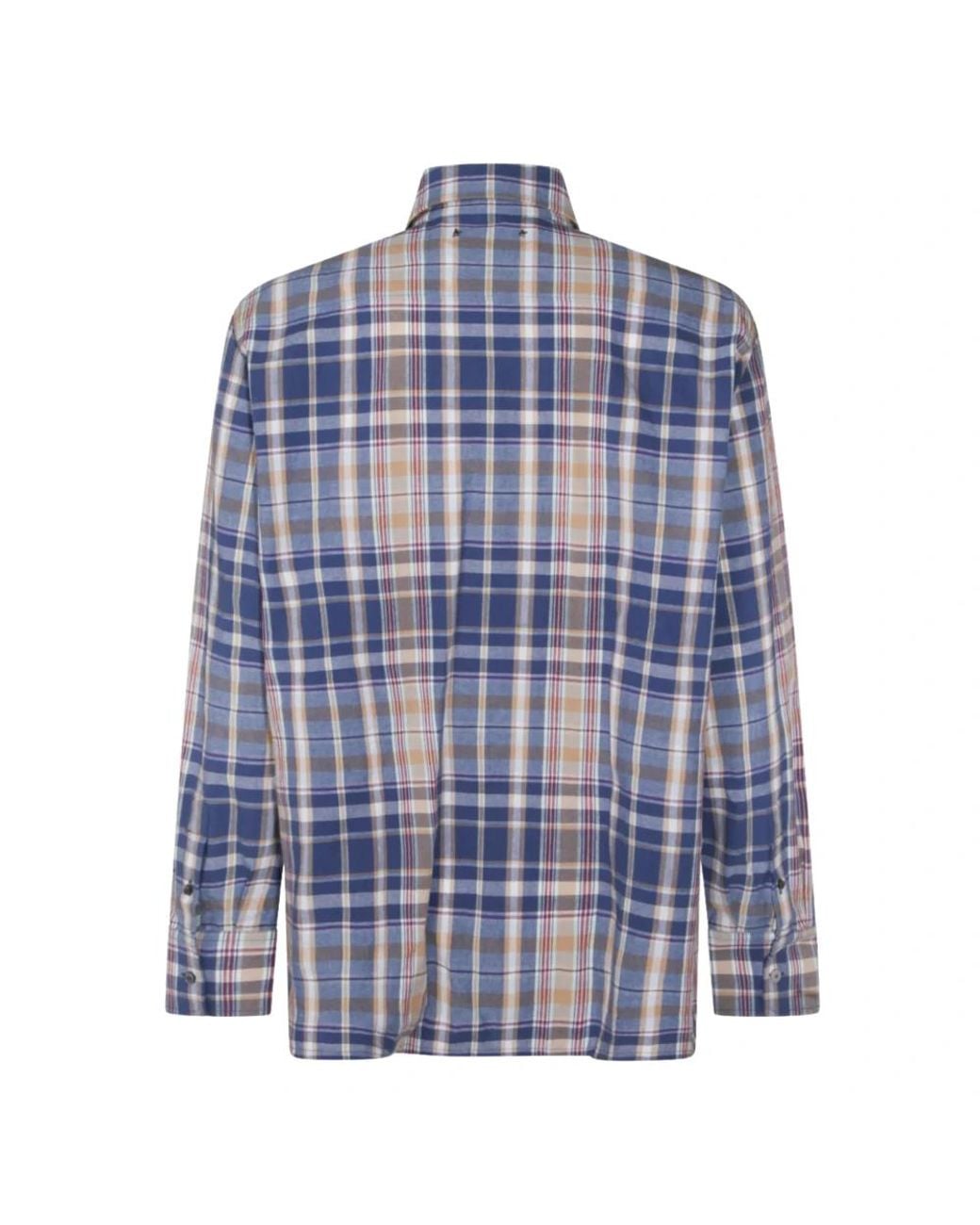 Golden Goose Deluxe Brand Blue Shirts